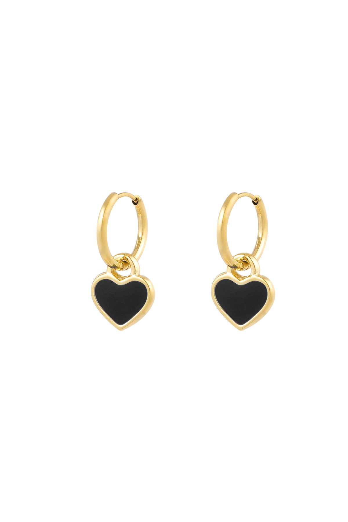 Stylish Blue & Black Statement Drop Earrings