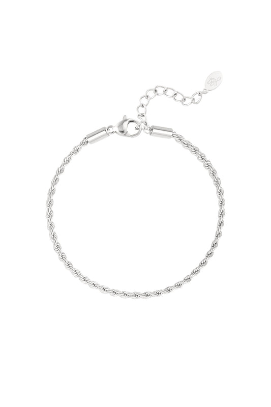 Elegant Stainless Steel Chain Bracelets in Silver & Gold