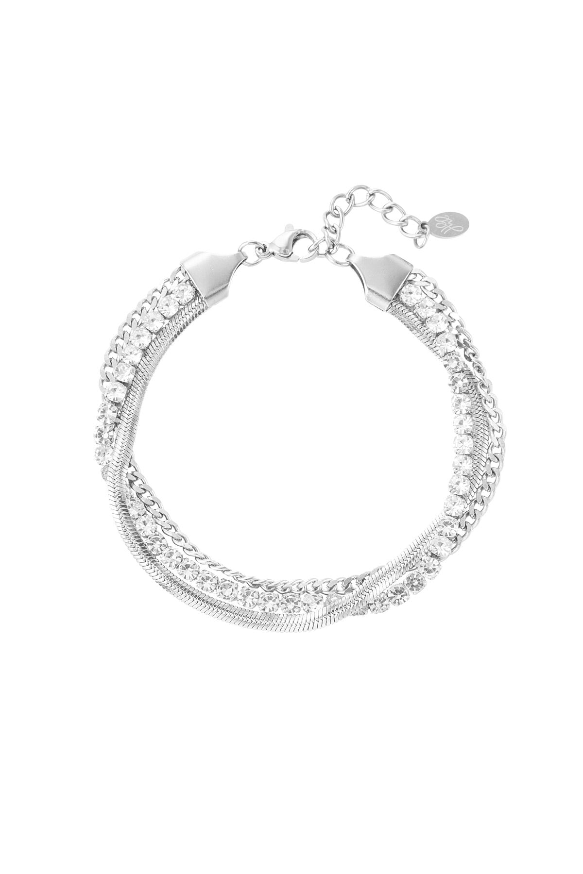 Elegant Stainless Steel Chain Bracelets - Silver & Gold