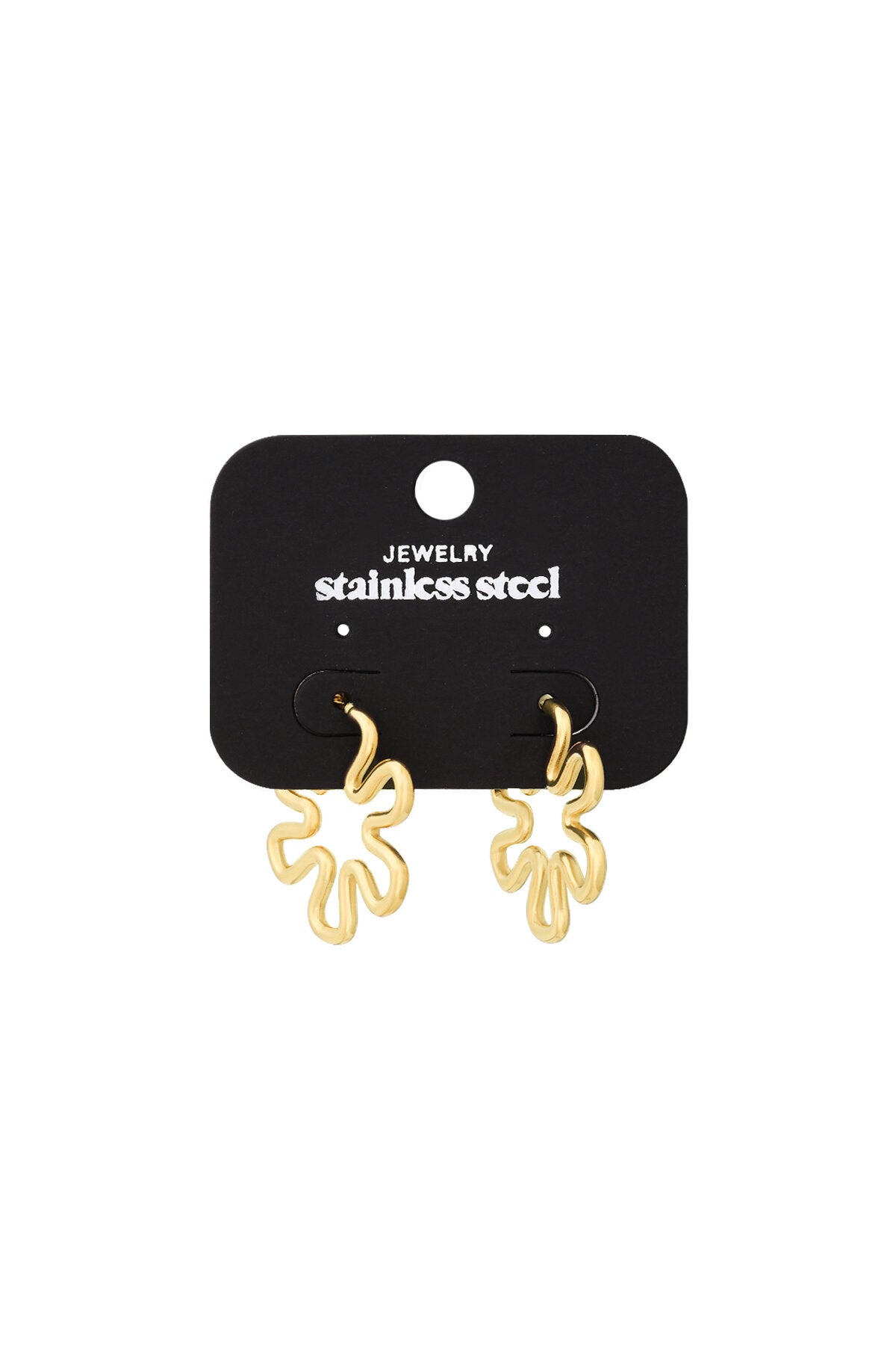 Elegant Stainless Steel Hoop Earrings for Everyday Glam