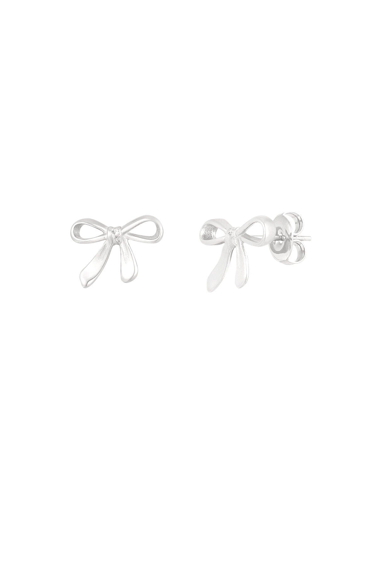 Elegant Mini Stud Earrings in Silver & Gold