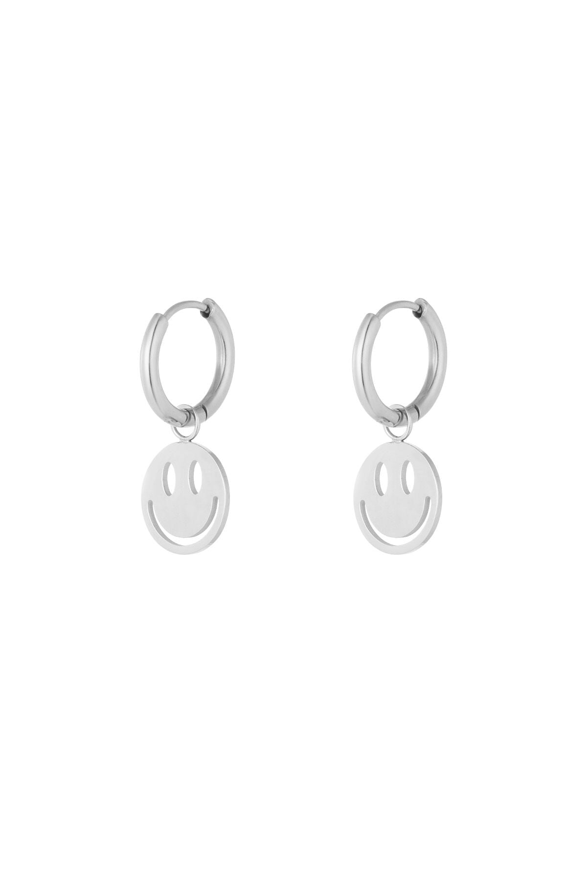 Elegant Smiling Face Drop Earrings for Daily Wear