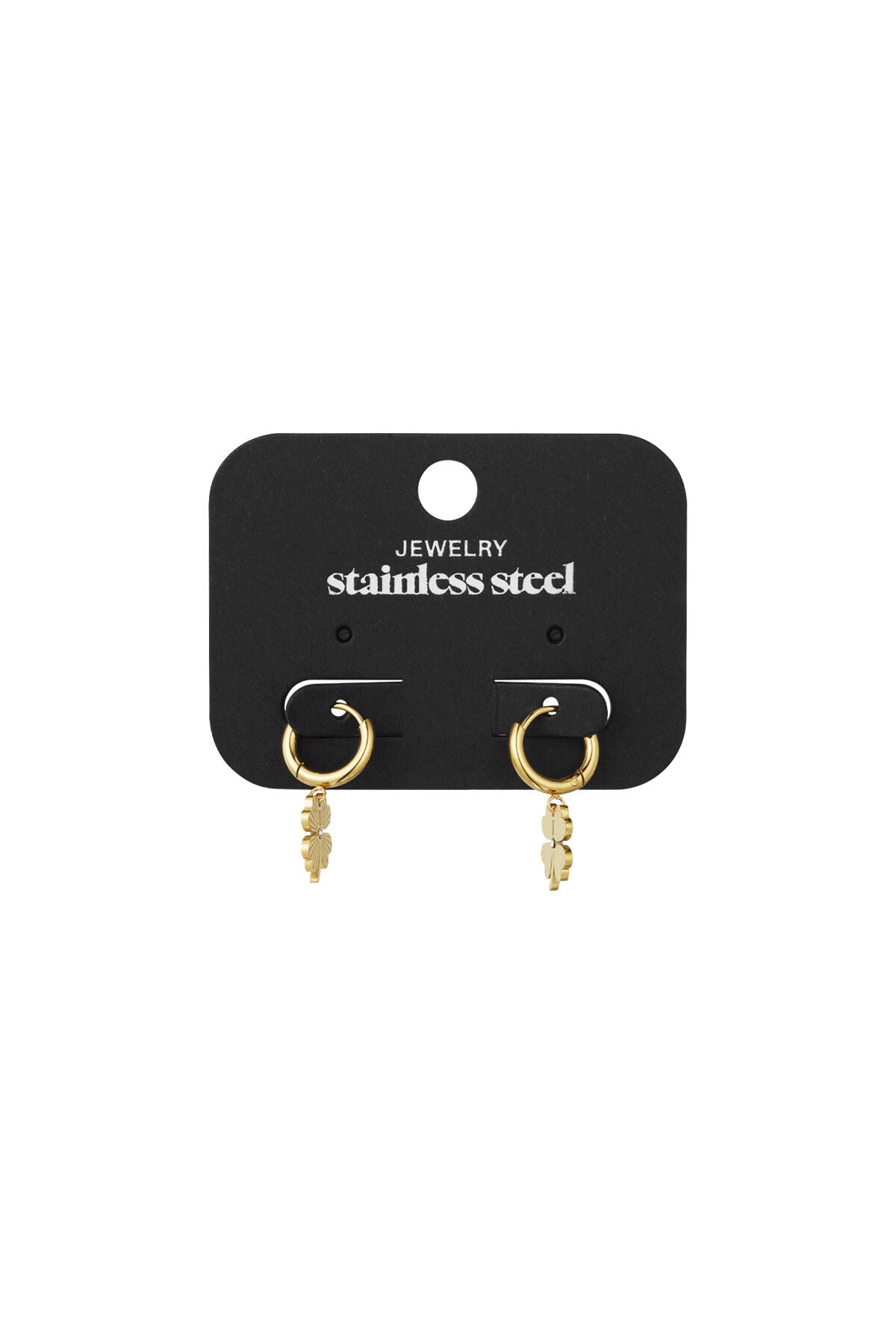 Elegant Drop Earrings in Silver and Gold