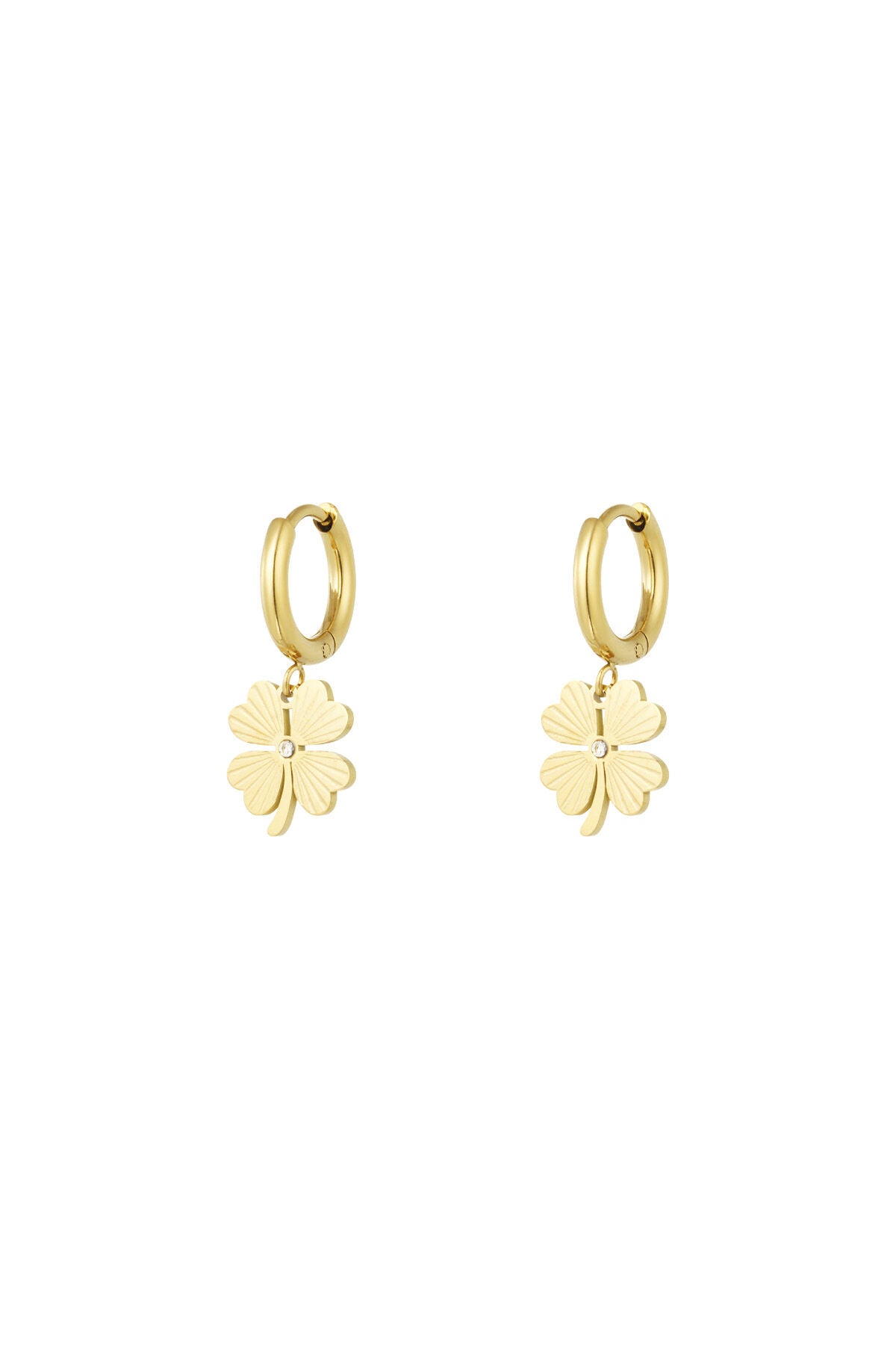 Elegant Drop Earrings in Silver and Gold