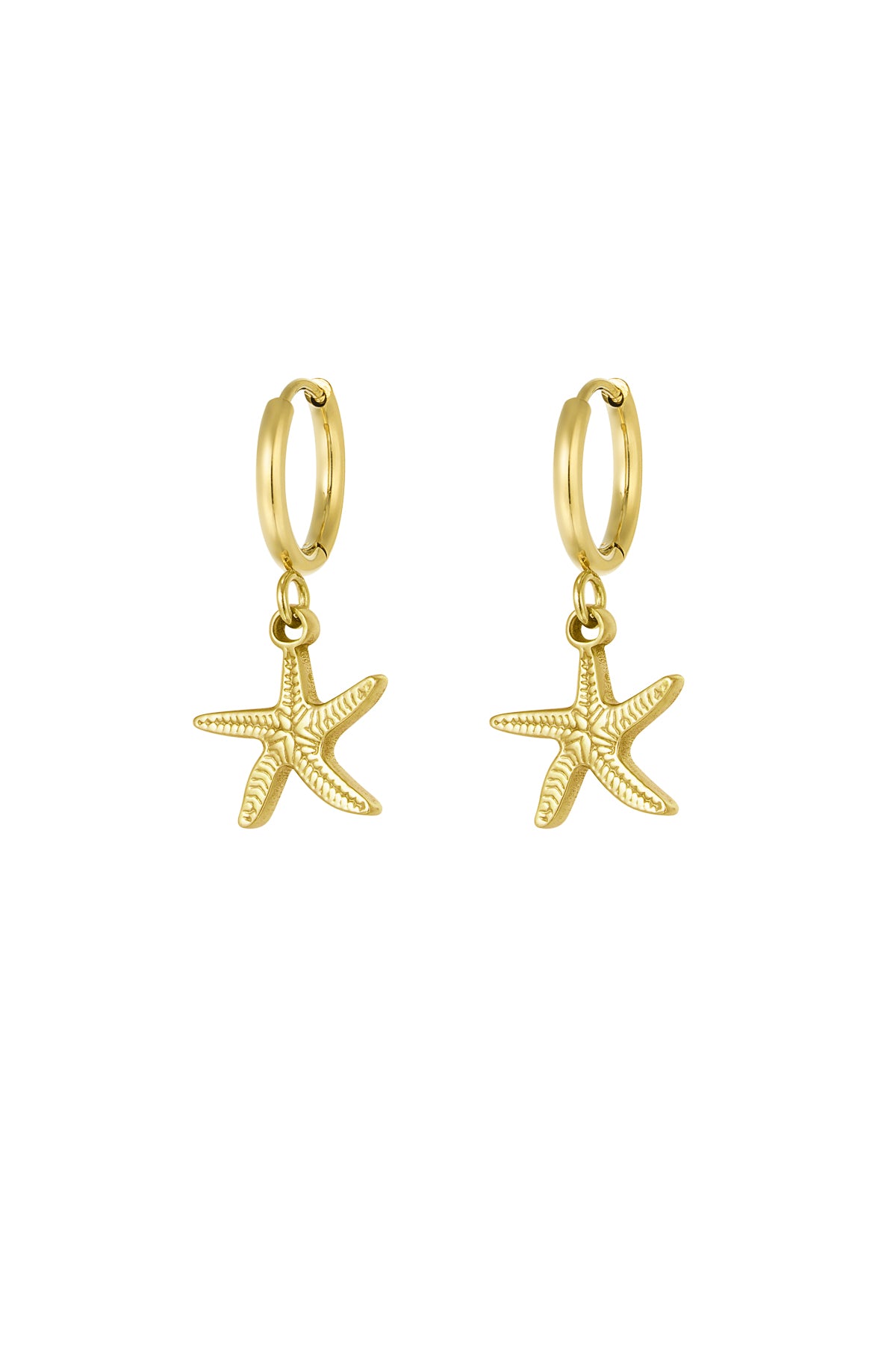 Stylish Drop Earrings in Silver & Gold