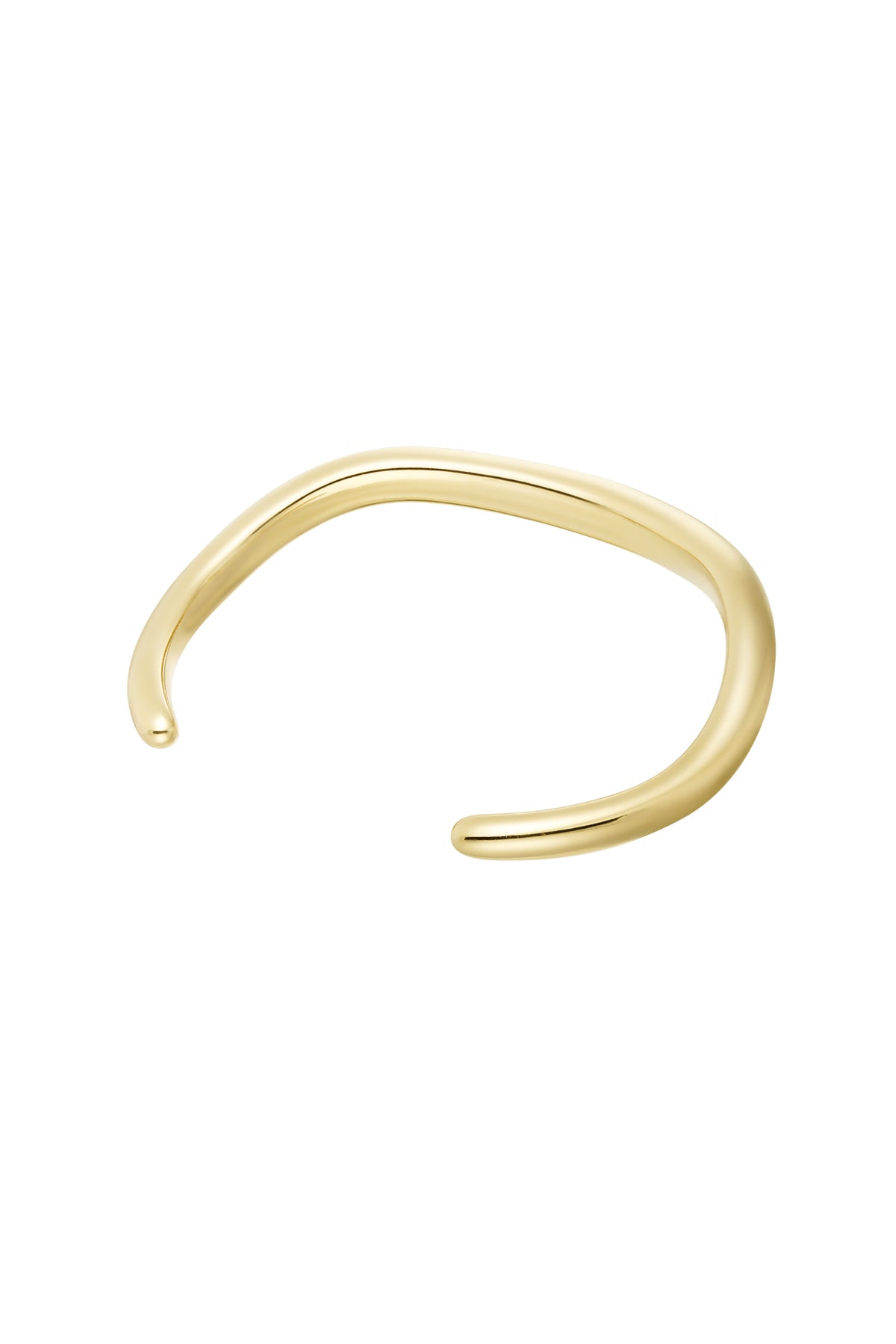 Stylish Stainless Steel Cuff Bracelets - Silver & Gold