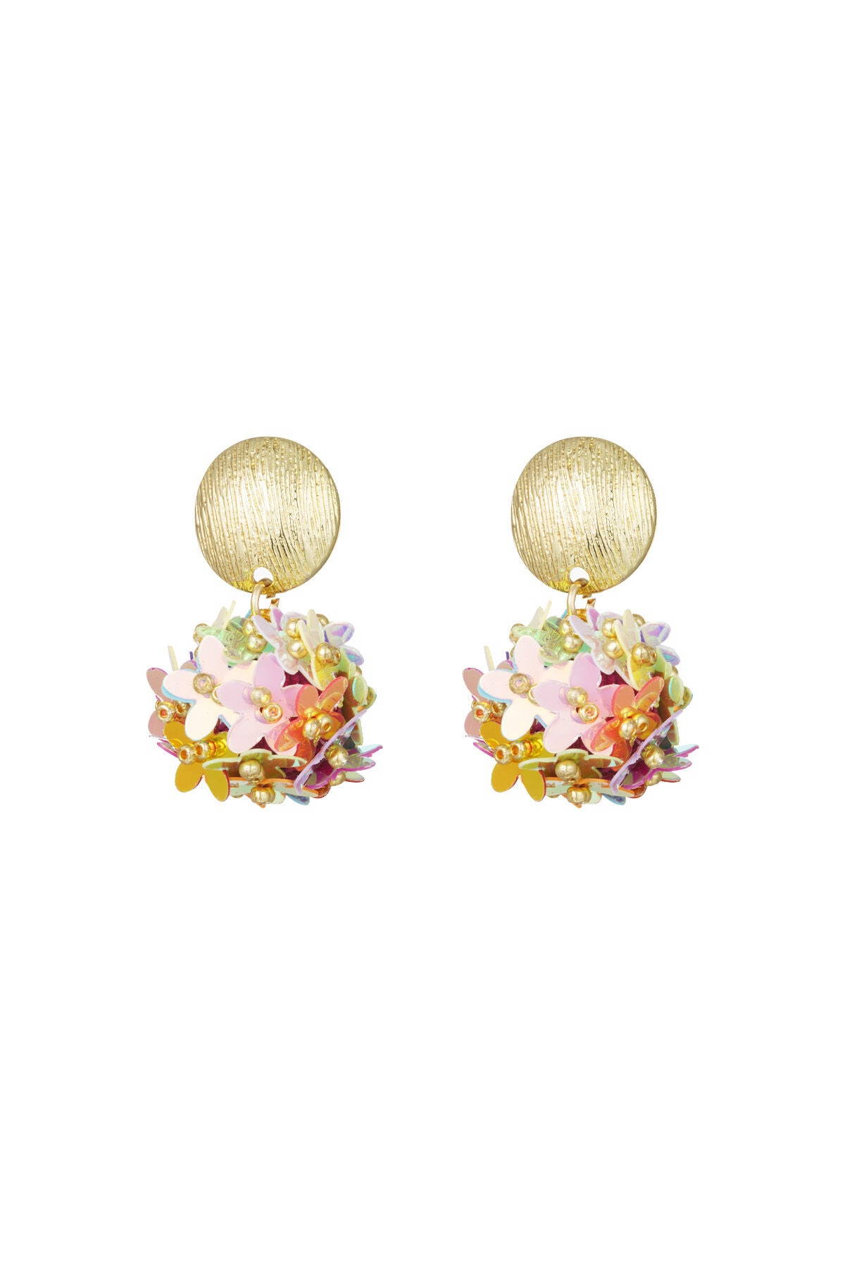 Elegant Multicolour Drop Earrings for Statement Looks