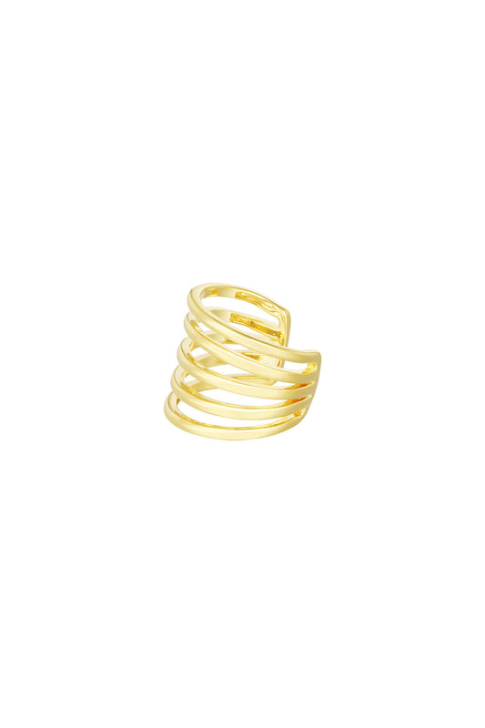 Elegant Copper Ear Cuffs in Silver & Gold