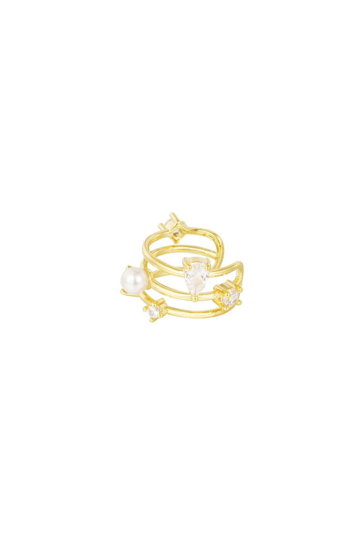 Elegant Ear Cuffs in Silver & Gold