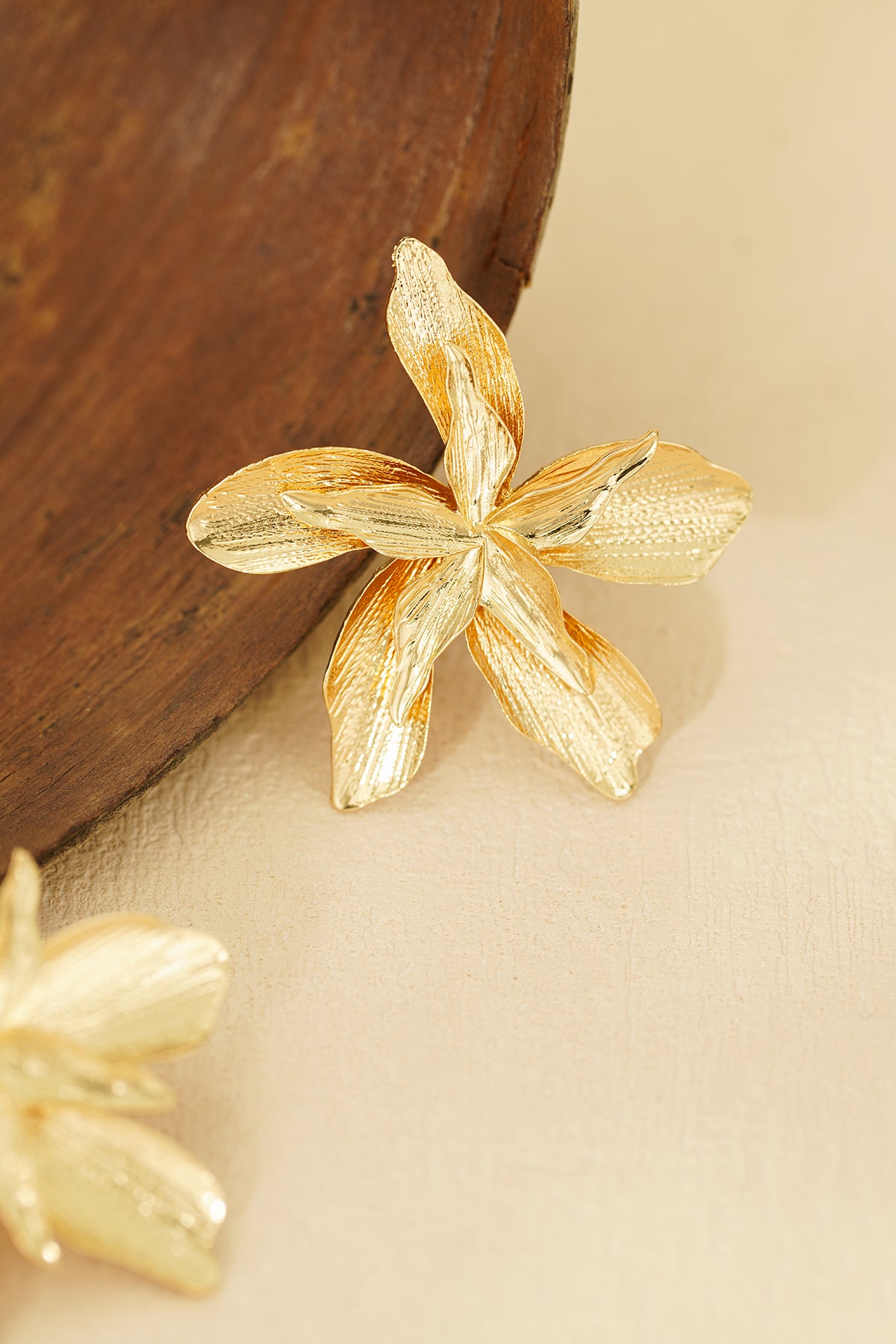 Elegant Gold-Tone Stud Earrings for Every Occasion