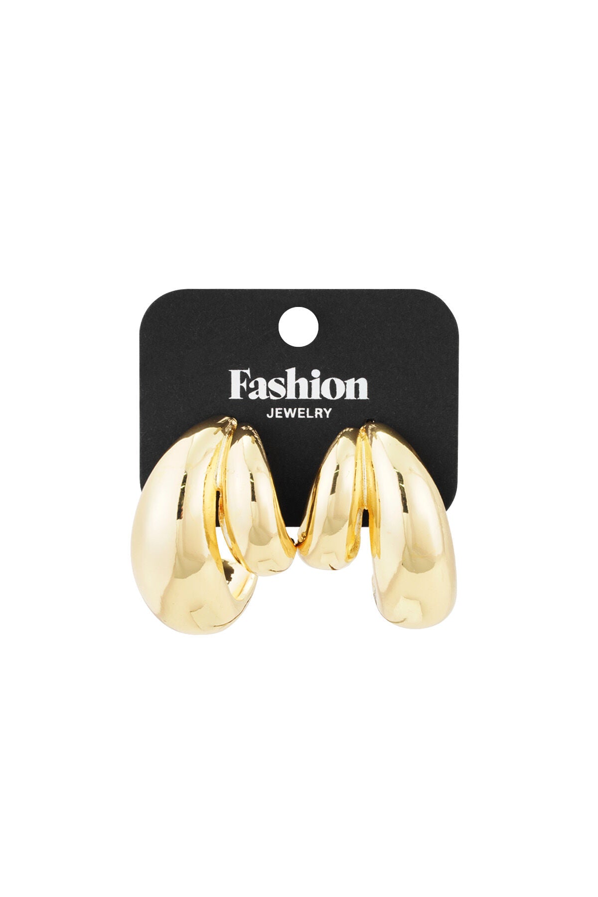 Elegant Gold Color Hoop Earrings for Everyday Style