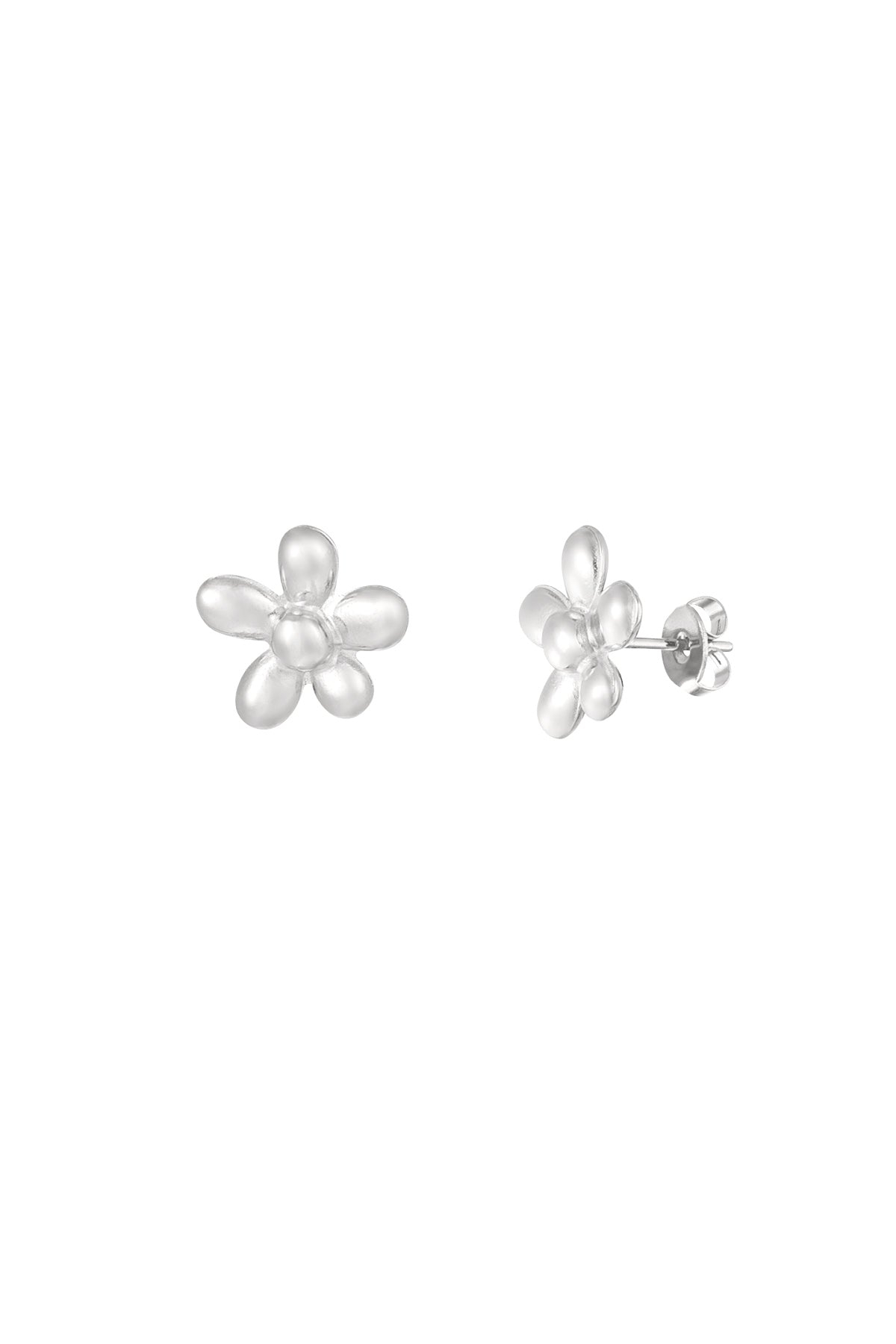 Stylish Mini Stud Earrings in Silver & Gold