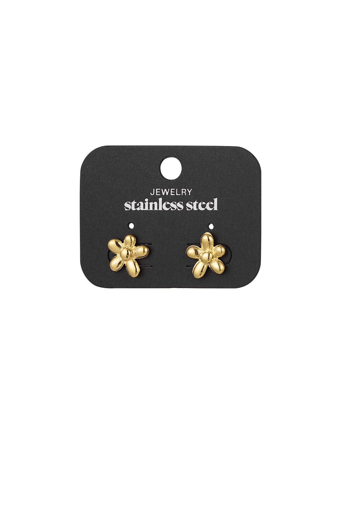 Stylish Mini Stud Earrings in Silver & Gold
