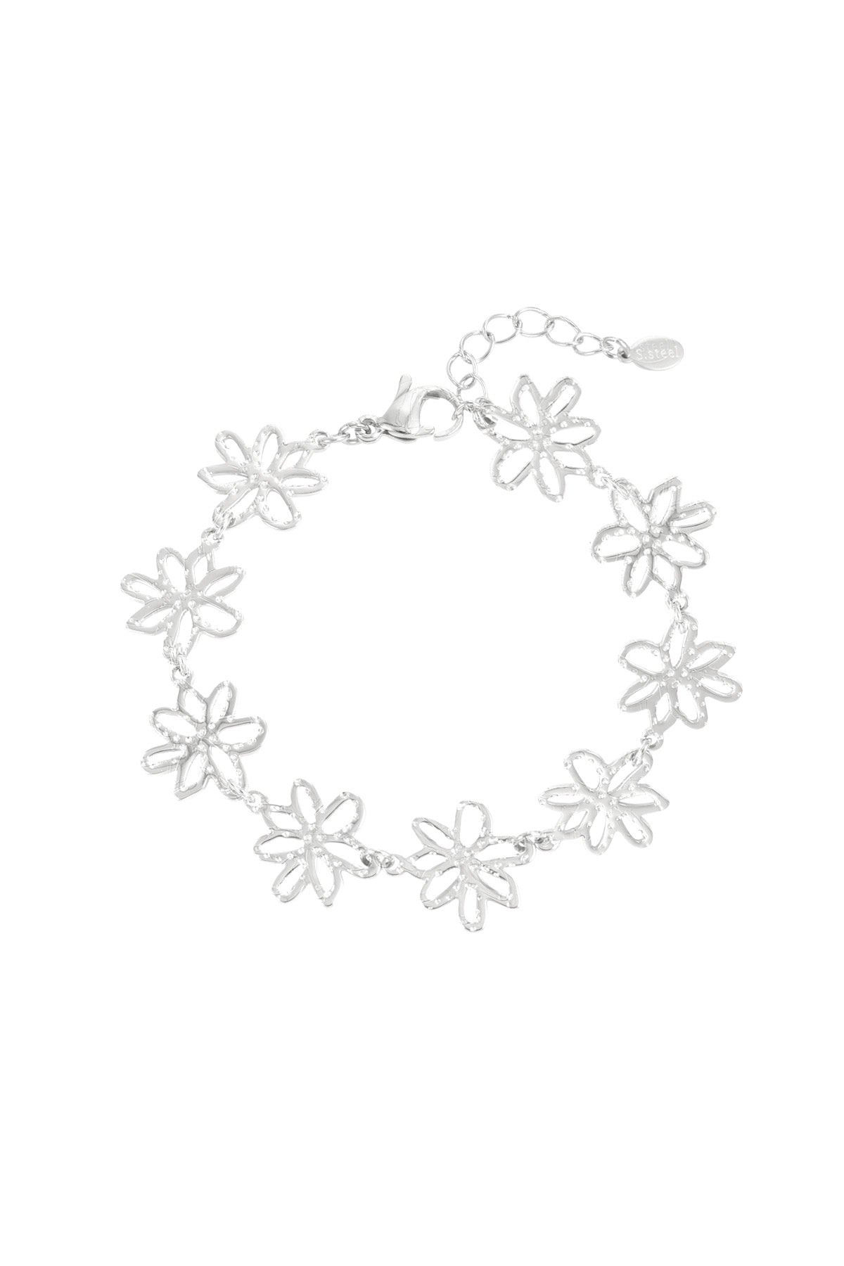Stylish Stainless Steel Charm Bracelets - Silver & Gold
