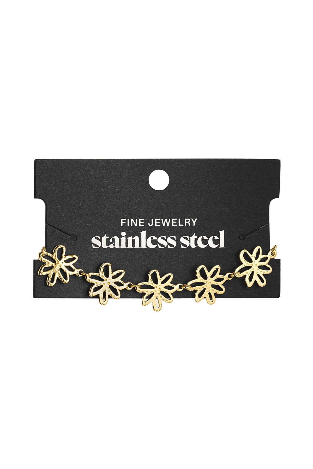 Stylish Stainless Steel Charm Bracelets - Silver & Gold