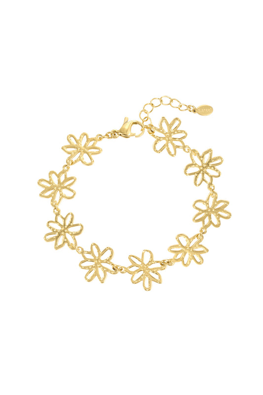 Stylish Stainless Steel Charm Bracelets - Silver & Gold