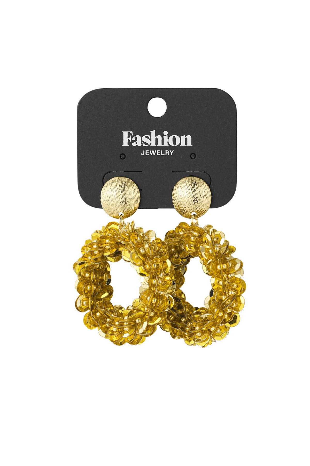 Luxurious Irregular Shape Drop Earrings - Multicolor Options