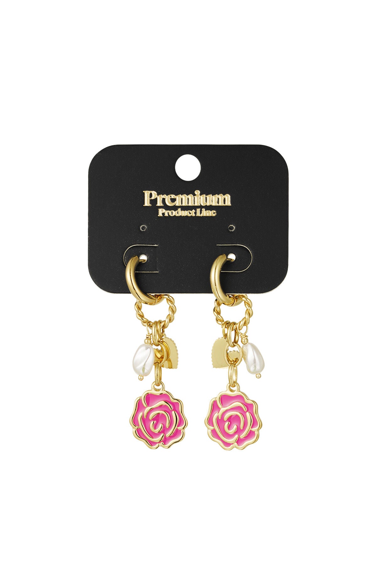 Stylish Fuchsia Drop Earrings for a Bold Look