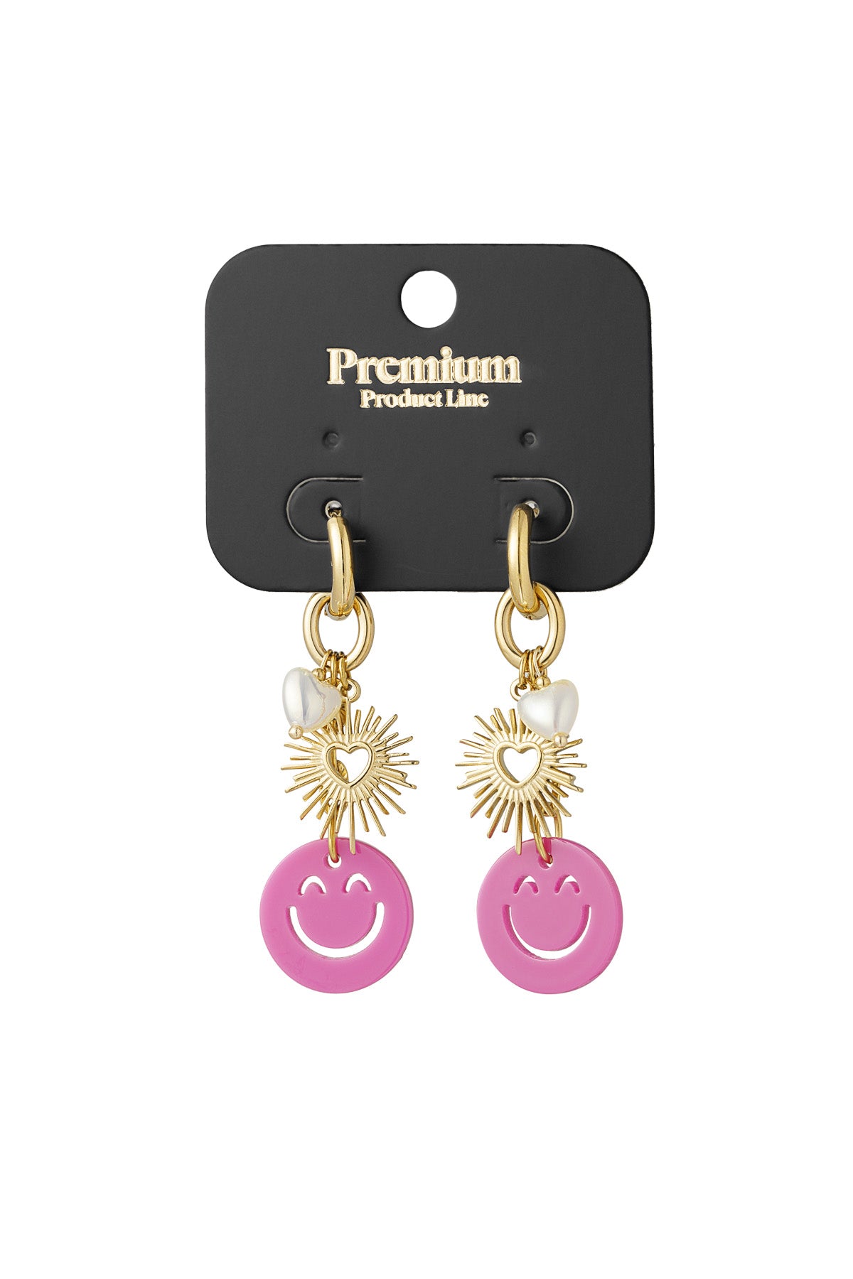 Elegant Pink Fuchsia Drop Earrings for Statement Looks