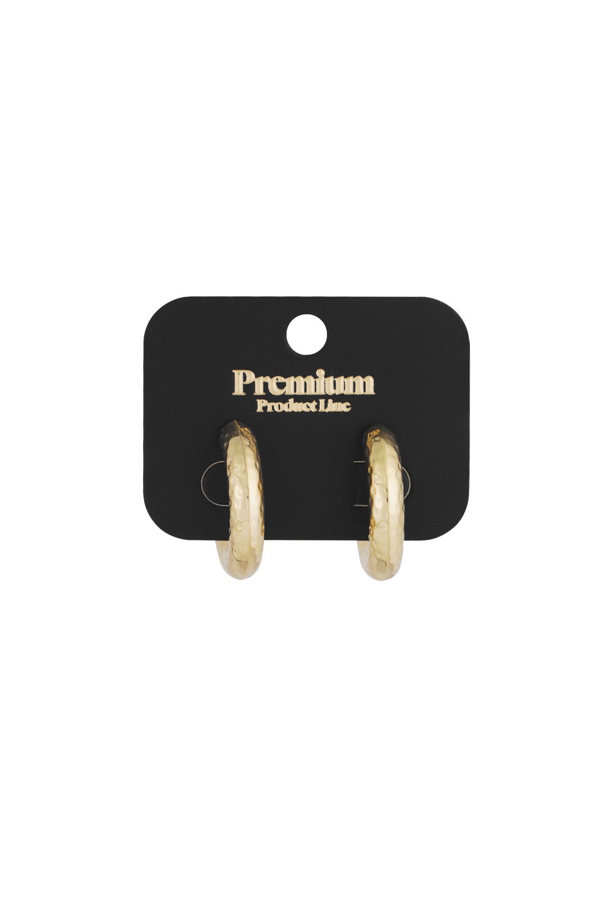 Elegant Basic Hoop Earrings in Silver and Gold