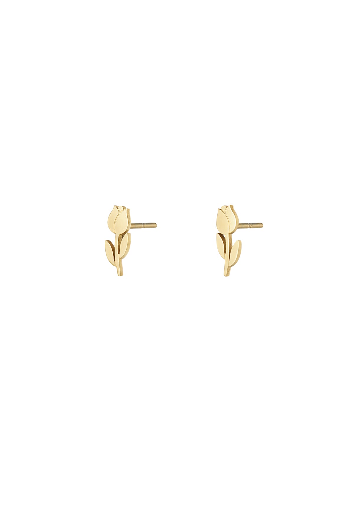 Elegant Mini Stud Earrings in Silver & Gold