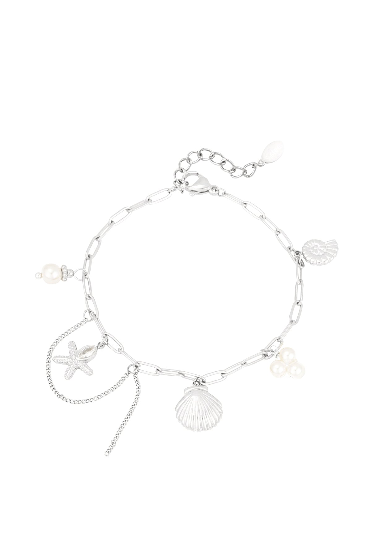 Elegant Silver & Gold Charm Bracelets for Women