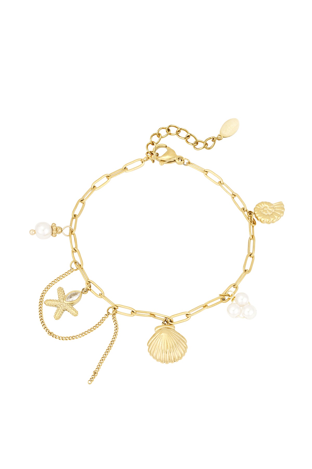 Elegant Silver & Gold Charm Bracelets for Women