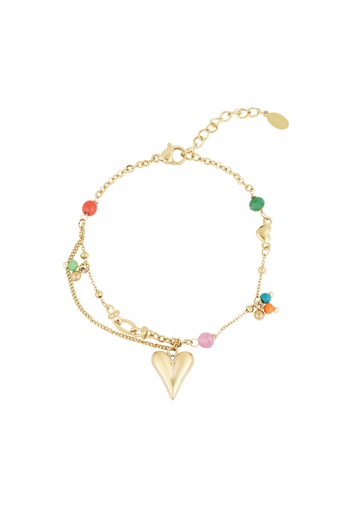 Elegant Gold Charm Bracelet for Stylish Women