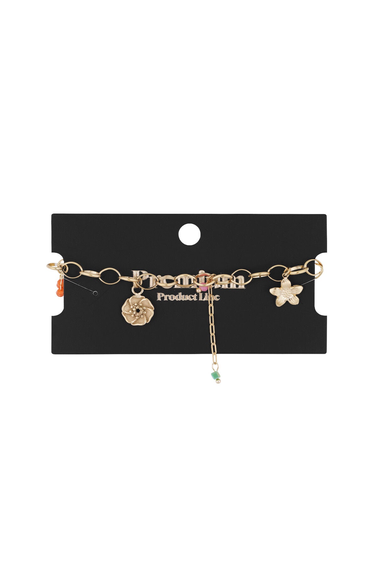 Stylish 304S Steel Charm Bracelets - Silver & Gold