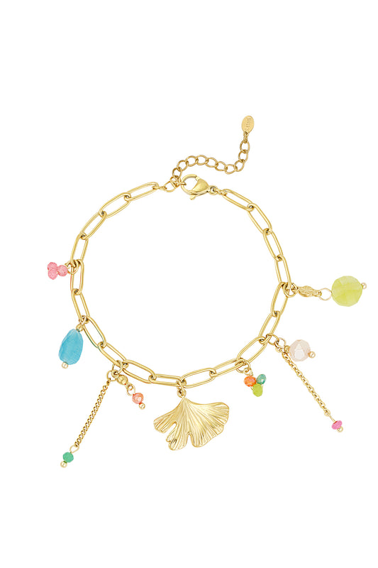 Elegant Gold Color Charm Bracelet for Every Occasion