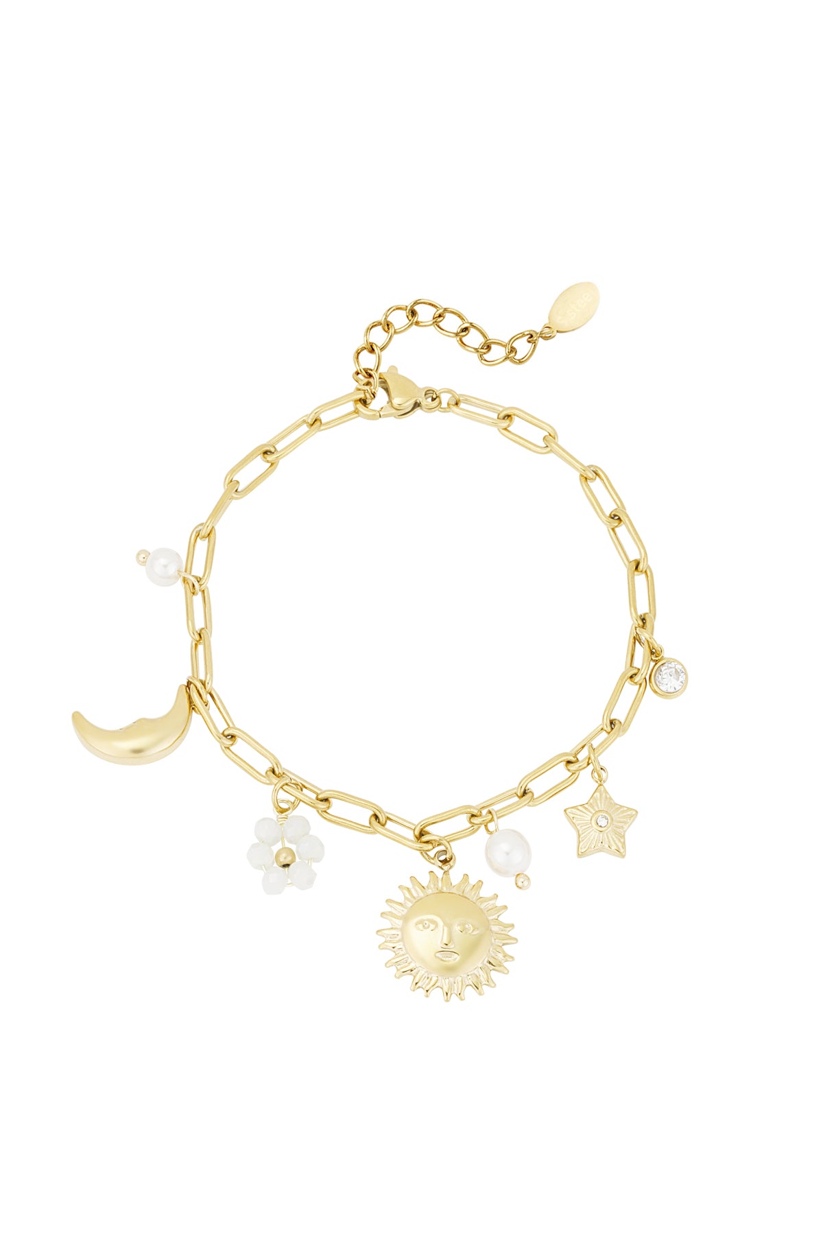 Elegant Charm Bracelets in Silver & Gold
