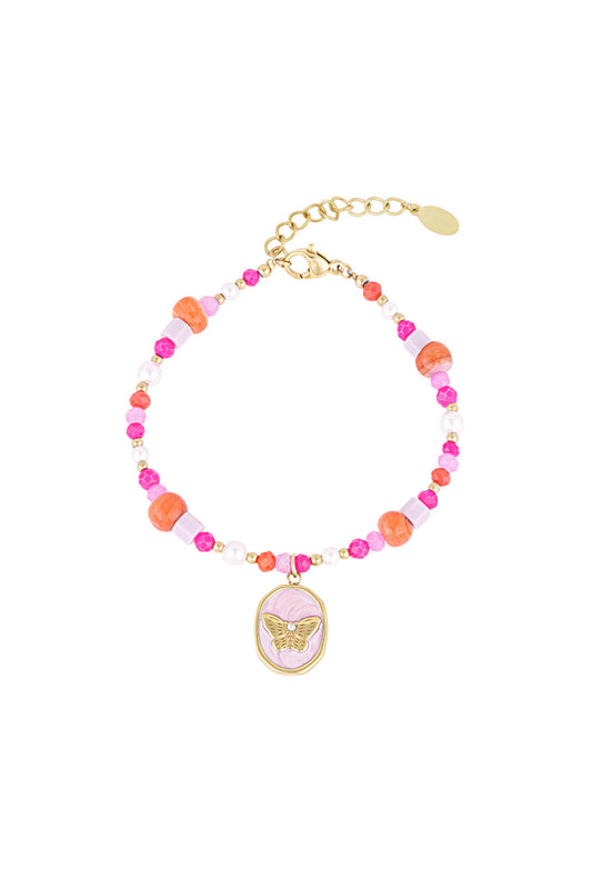 Charming Multicolor Beaded Bracelet for Summer
