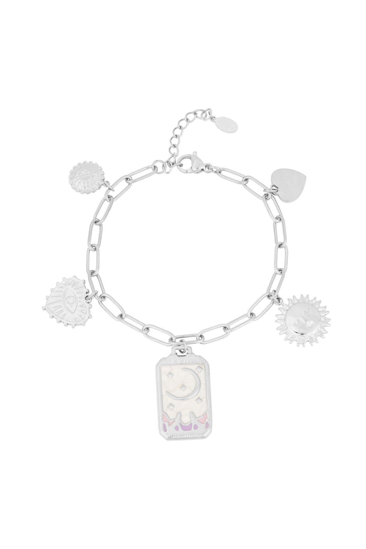 Elegant Charm Bracelets in Silver & Gold