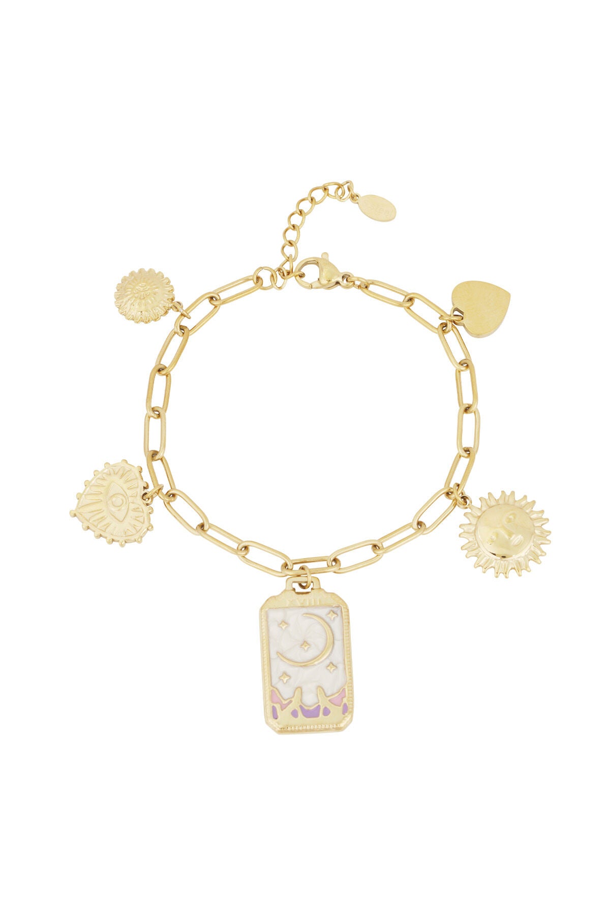 Elegant Charm Bracelets in Silver & Gold