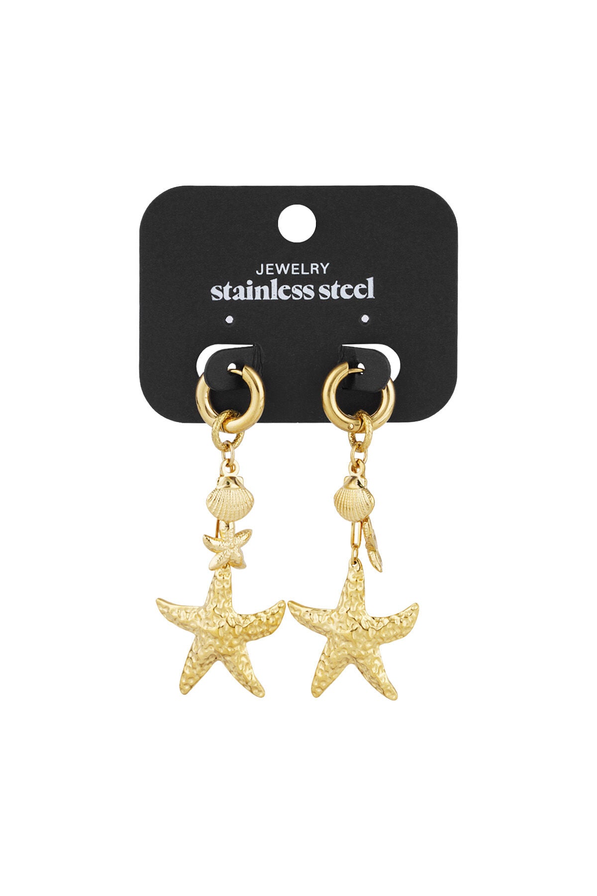 Stylish Statement Drop Earrings in Silver & Gold