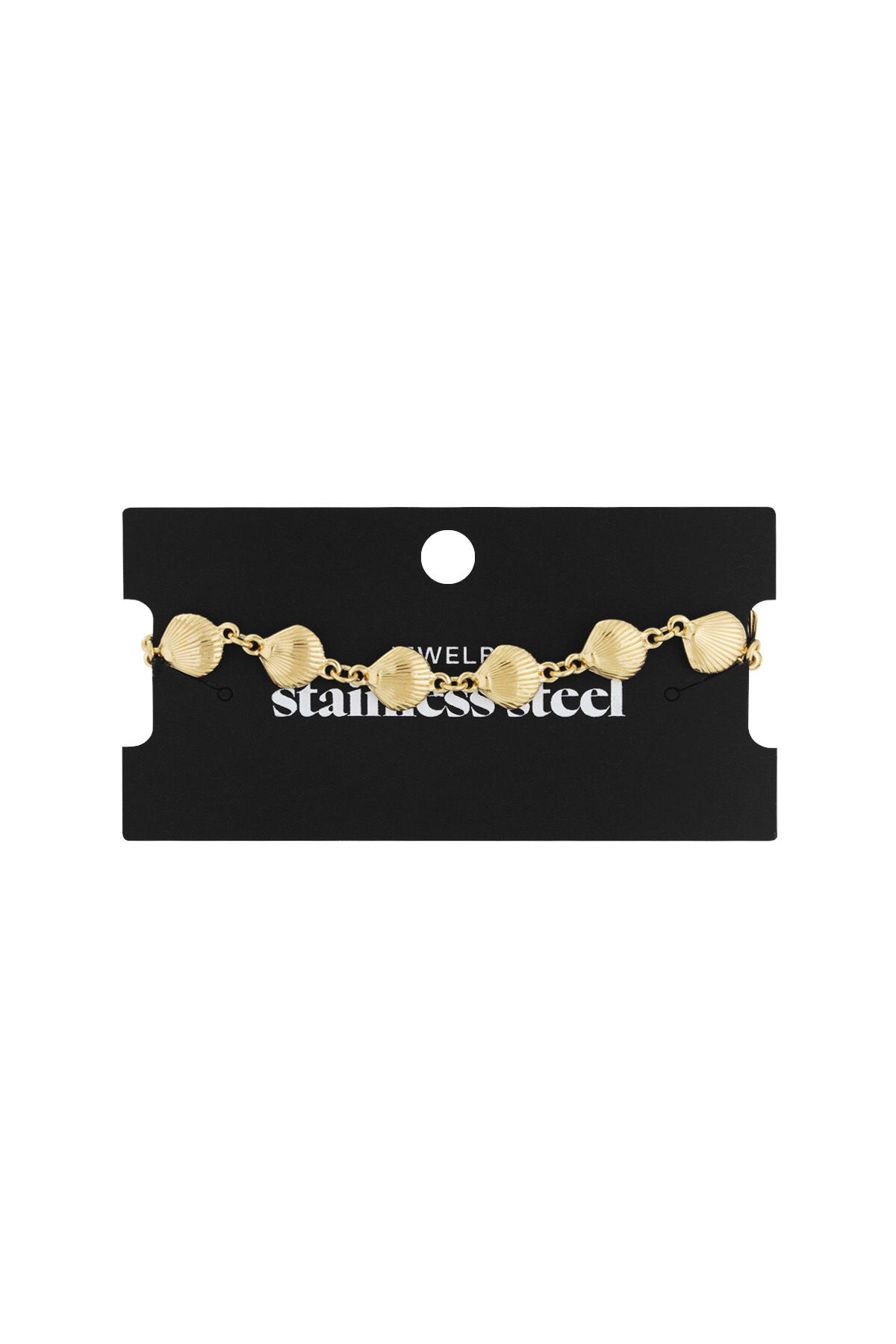 Elegant Stainless Steel Chain Bracelets, Silver & Gold