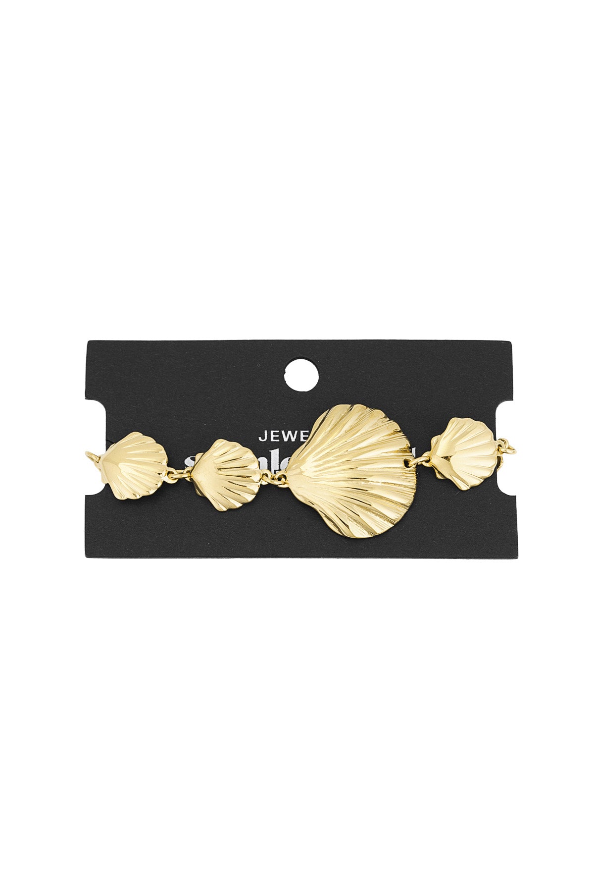 Elegant Statement Charm Bracelet in Silver & Gold