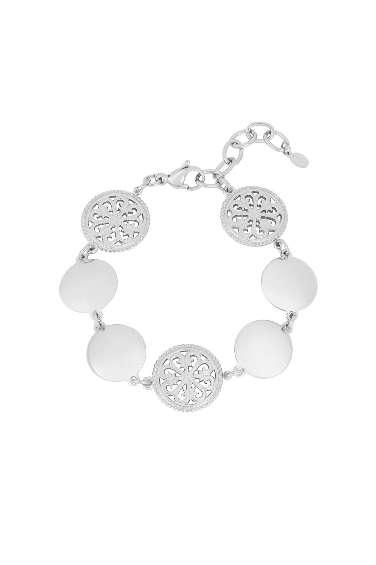 Elegant Statement Charm Bracelets in Silver & Gold