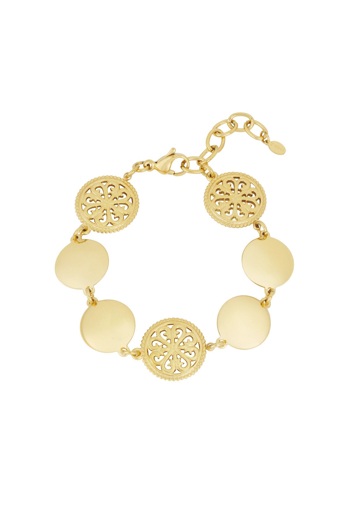 Elegant Statement Charm Bracelets in Silver & Gold