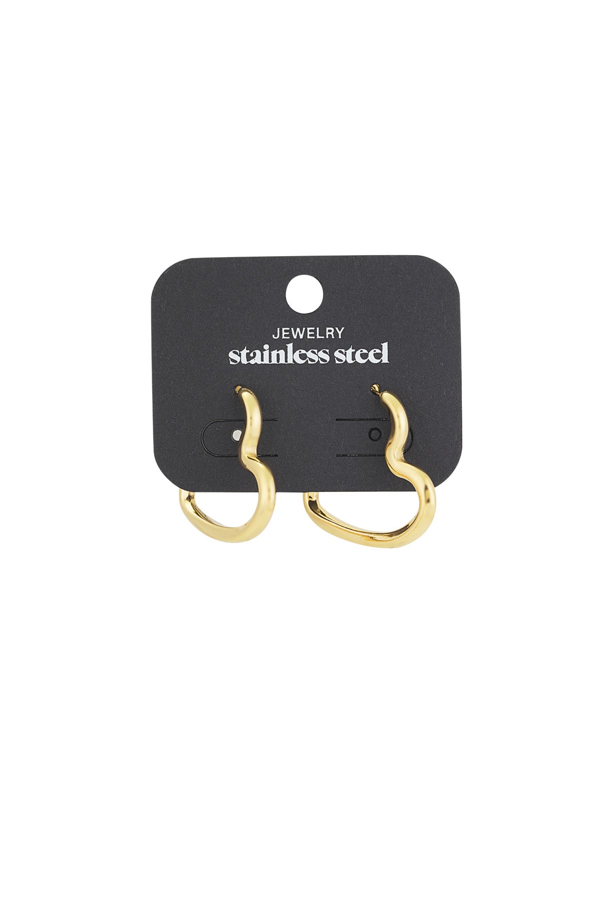 Stylish Stainless Steel Hoop Earrings for Daily Wear