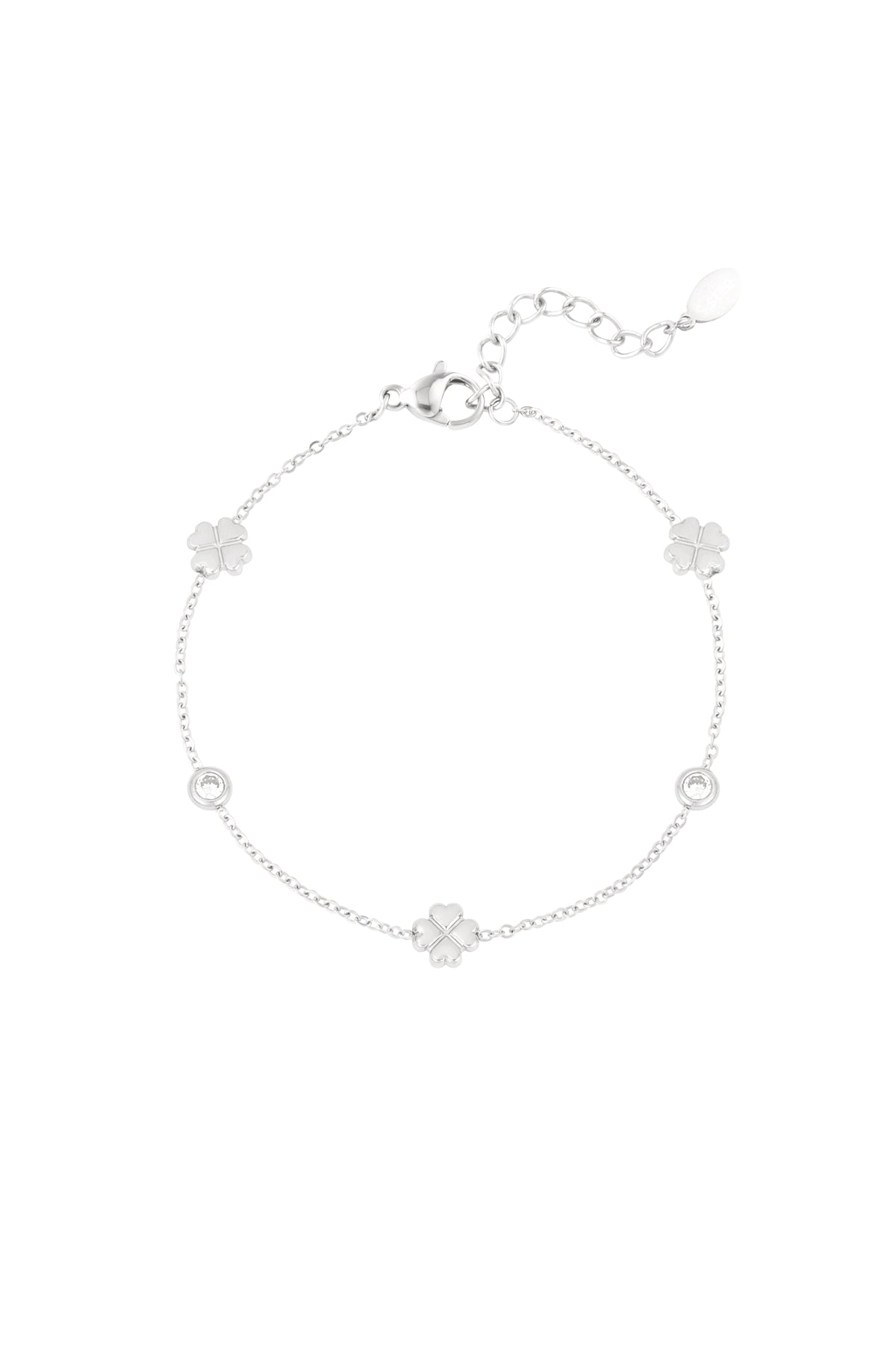 Elegant Stainless Steel Charm Bracelets in Silver & Gold