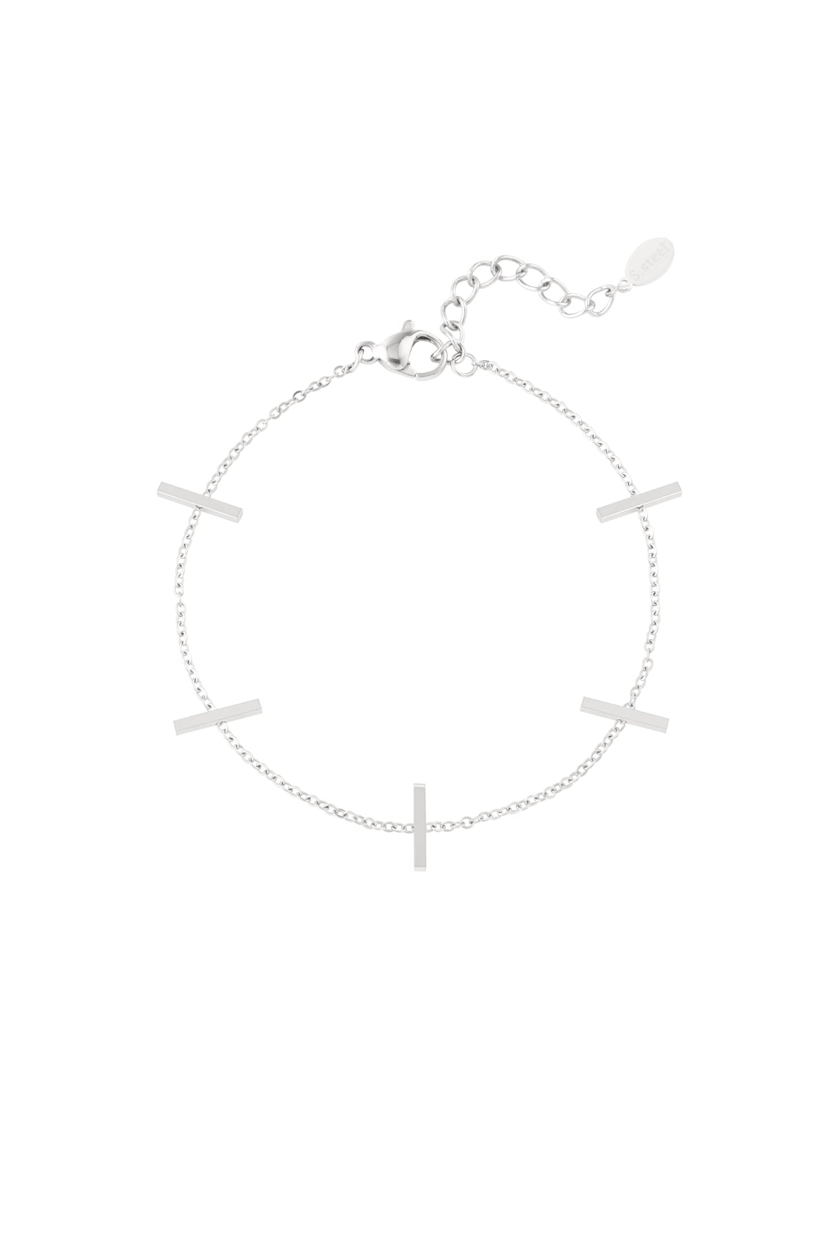 Stylish Stainless Steel Charm Bracelets in Silver & Gold