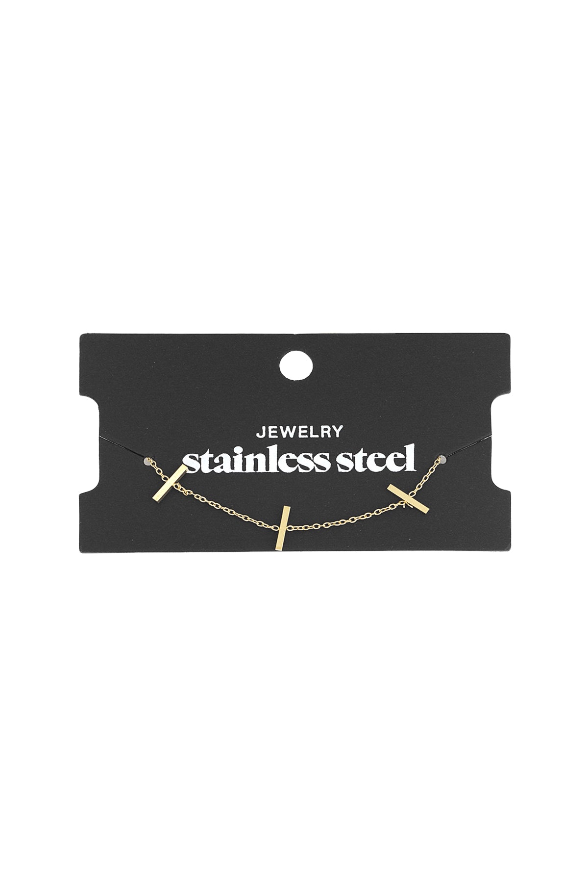 Stylish Stainless Steel Charm Bracelets in Silver & Gold