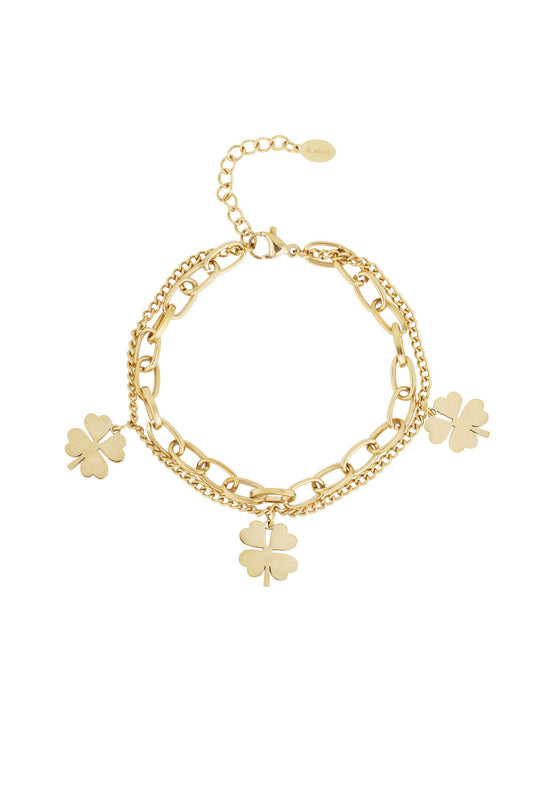 Elegant Charm Bracelets in Silver & Gold Tones