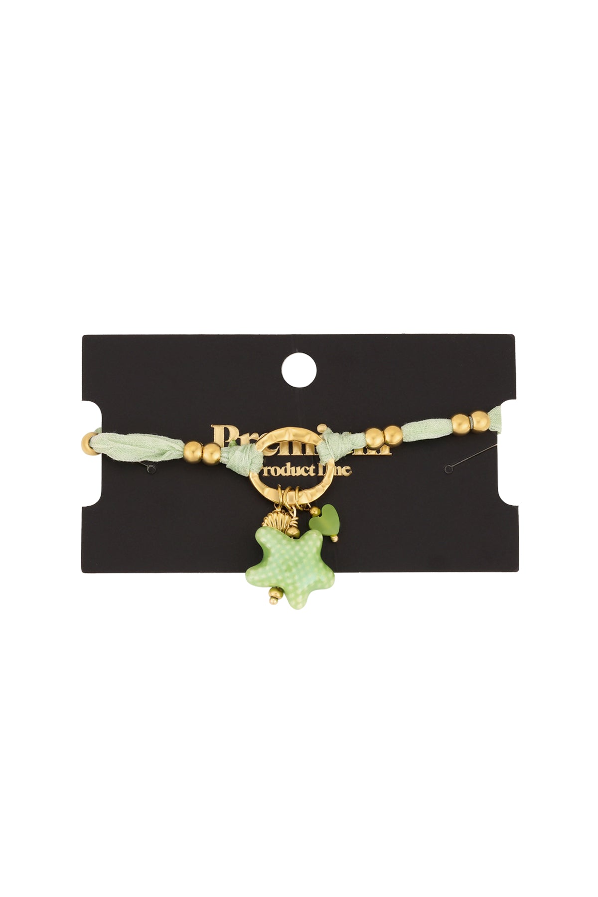 Elegant Green Statement Braided Bracelet