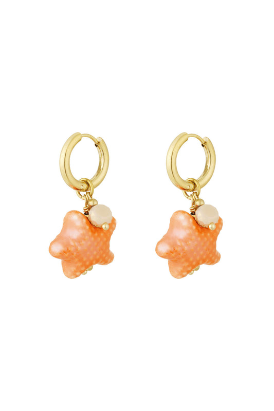 Elegant Starfish Drop Earrings for Spring/Summer