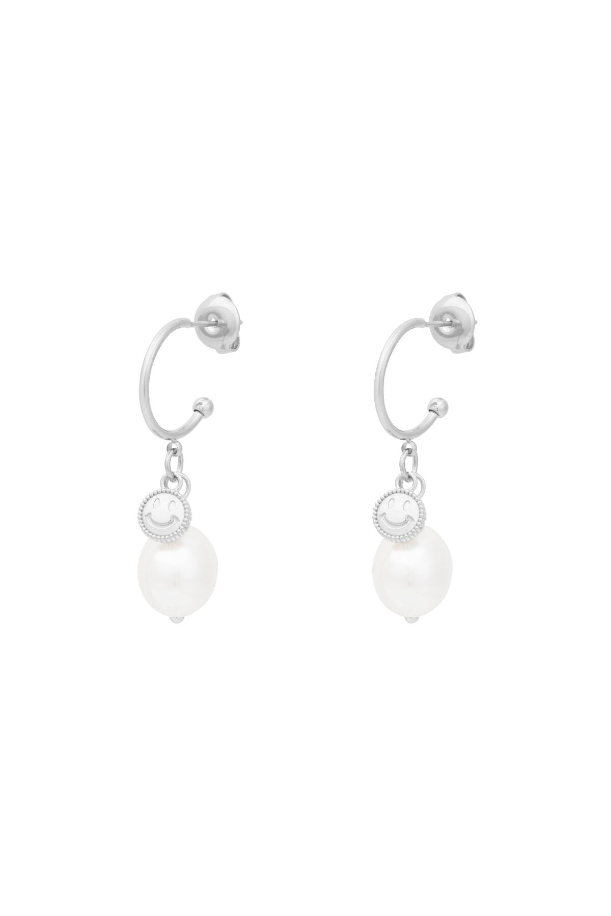 Elegant Smiling Face Drop Earrings for Daily Wear