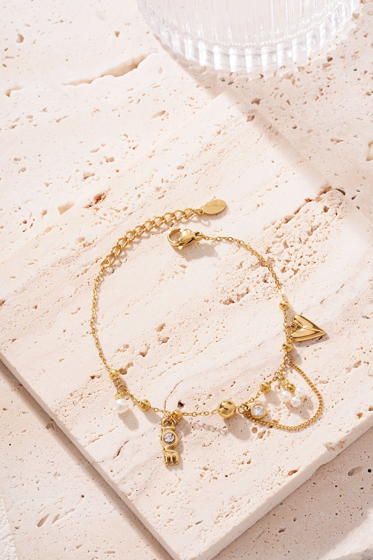 Elegant Charm Bracelets in Silver & Gold