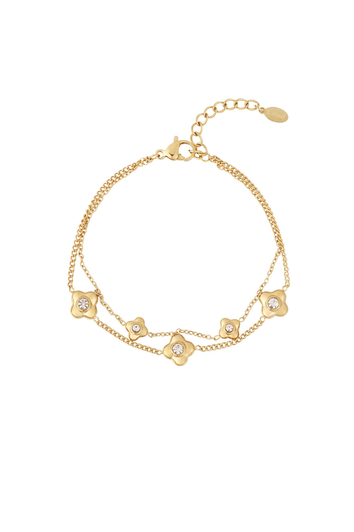Elegant Silver & Gold Charm Bracelets