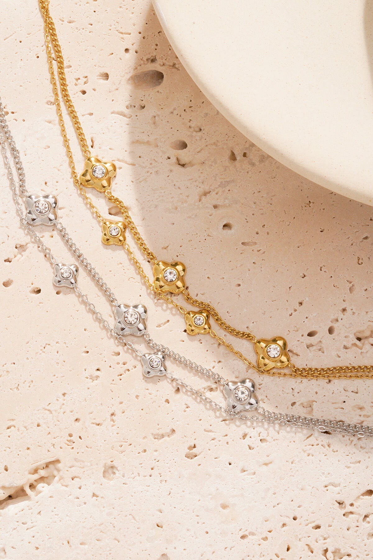 Elegant Silver & Gold Charm Bracelets